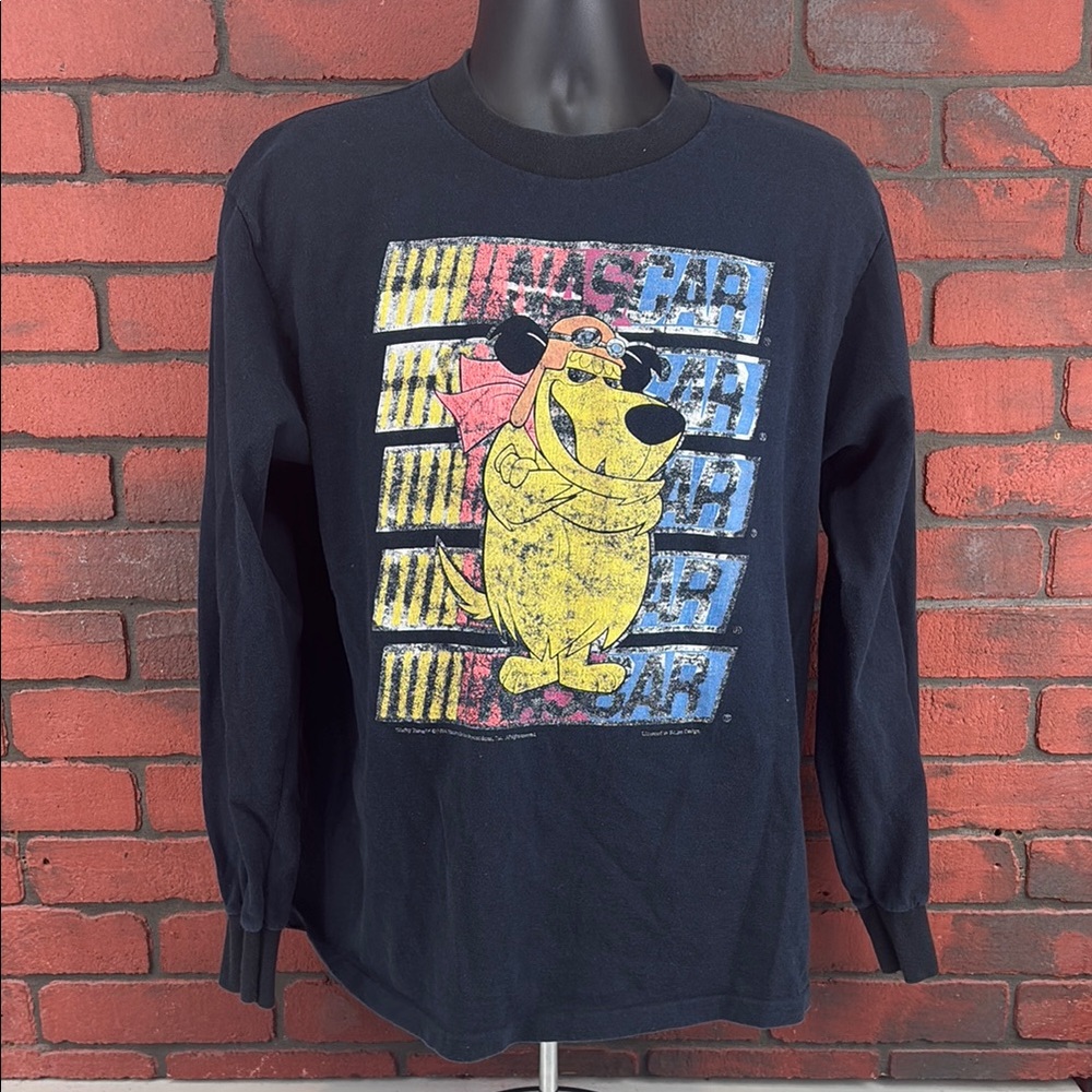 All Sport Sweatshirt Mens Large Vintage NASCAR Wacky Races 1994 Hanna-Barbera